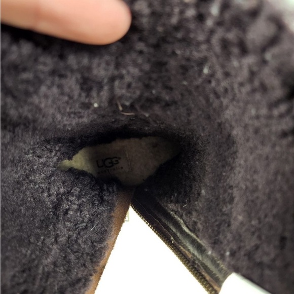 UGG Oregon Sheerling Lined Brown Winter Boots - Picture 12 of 14